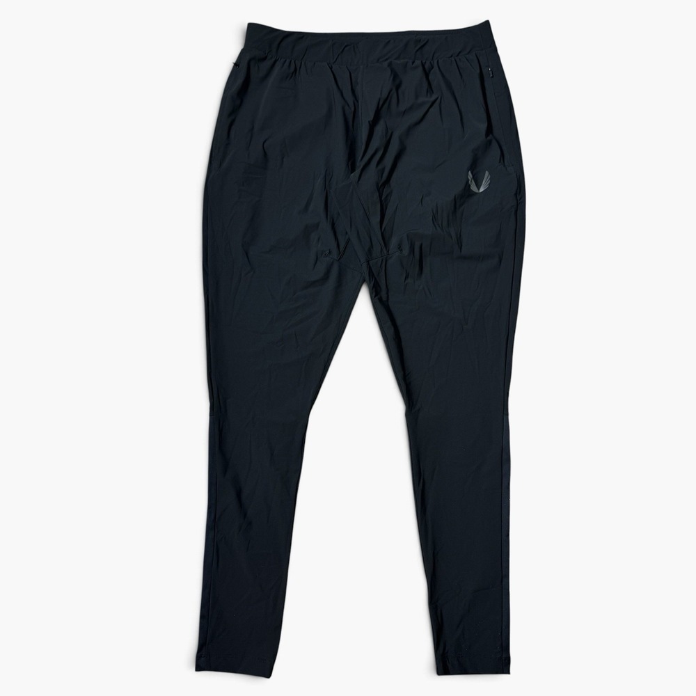 ASRV Tetra Lite Hybrid Jogger Pants Size L Black DSG-0699 Workout Gym Fitness